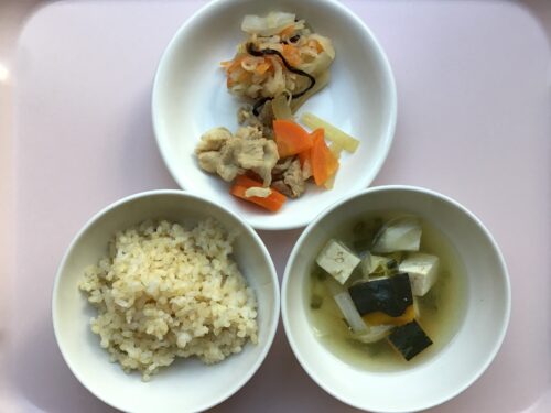 今日の給食