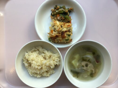 今日の給食