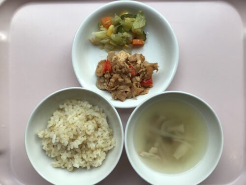 今日の給食