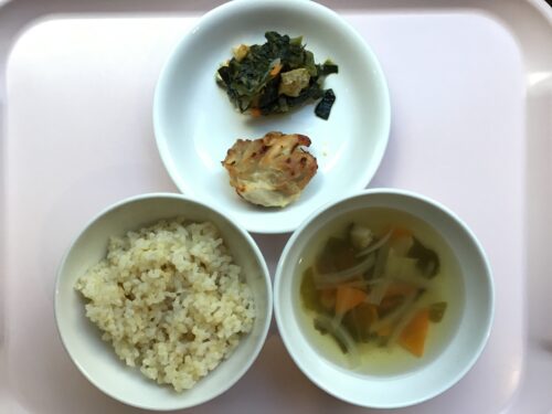 今日の給食