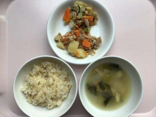 今日の給食