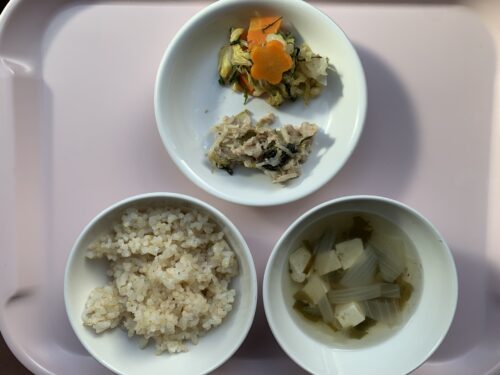 今日の給食