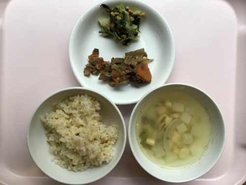 今日の給食