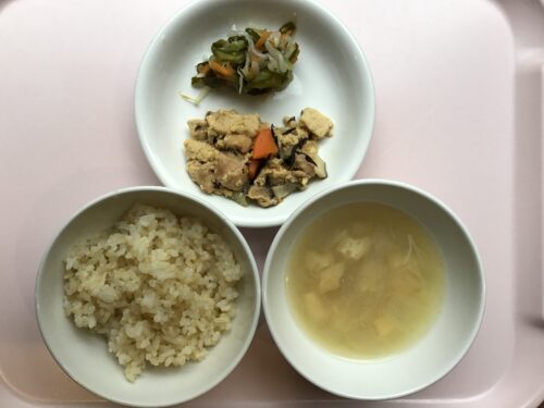 今日の給食