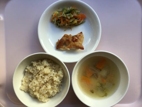 今日の給食