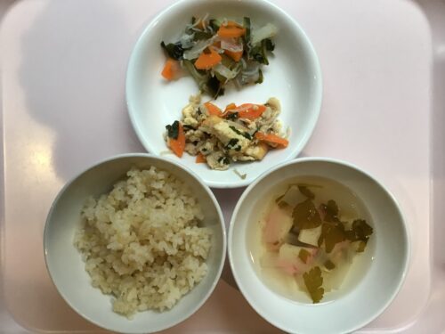 今日の給食