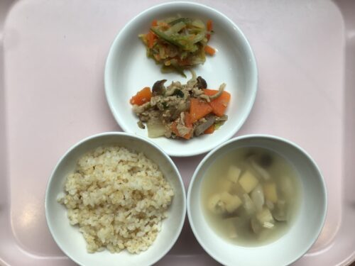 今日の給食
