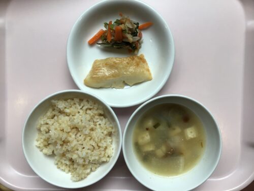 今日の給食