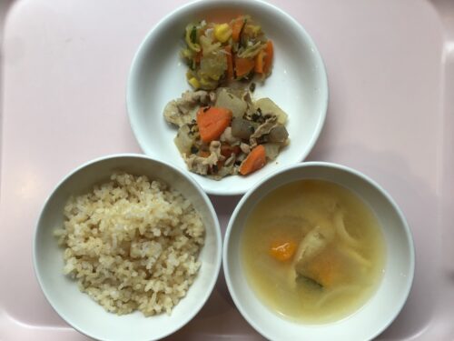 今日の給食