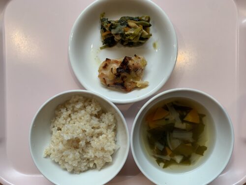今日の給食