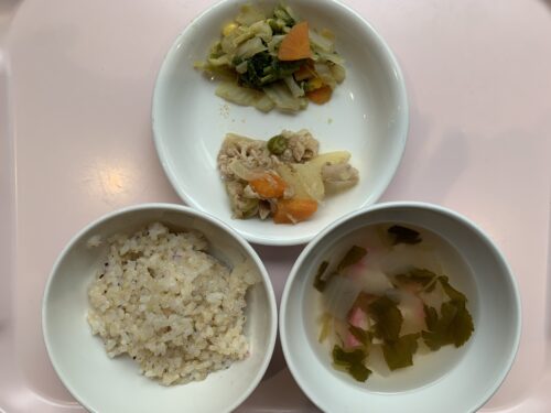 今日の給食
