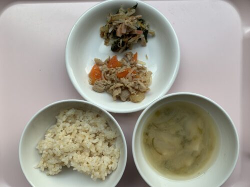 今日の給食