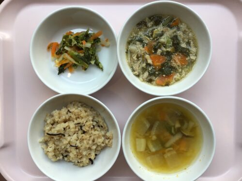 今日の給食