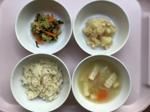 今日の給食