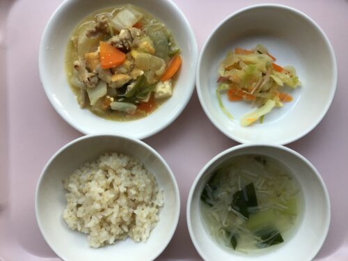 今日の給食