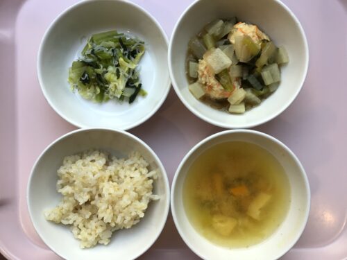 今日の給食