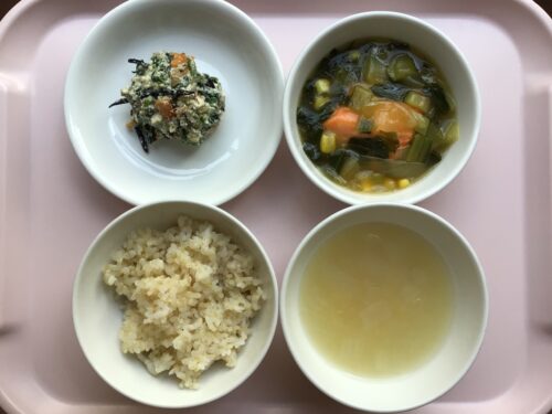 今日の給食