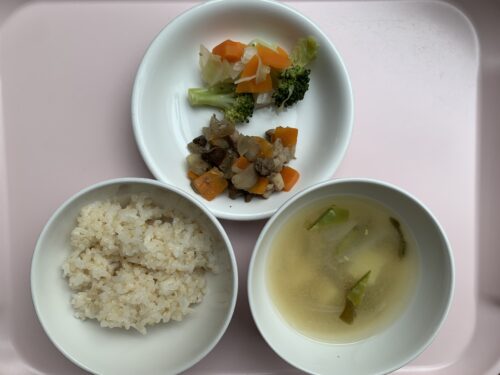 今日の給食