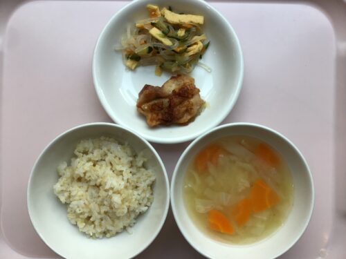 今日の給食