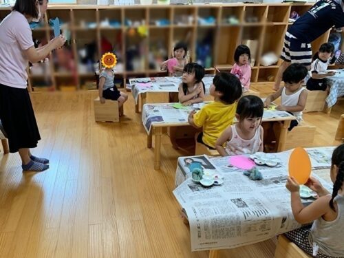 ちょうちん作り