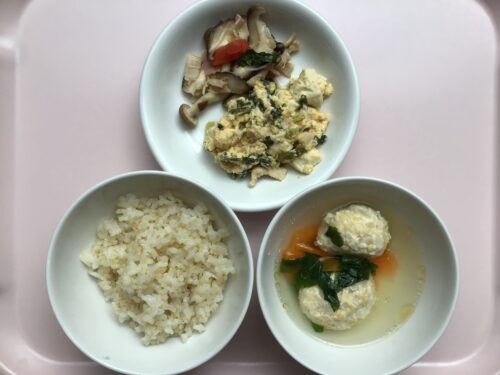今日の給食