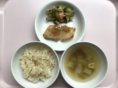 今日の給食