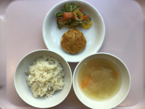 今日の給食