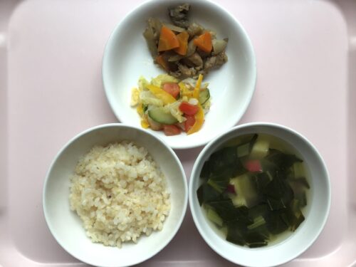 今日の給食