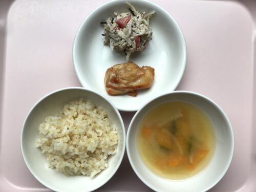 今日の給食