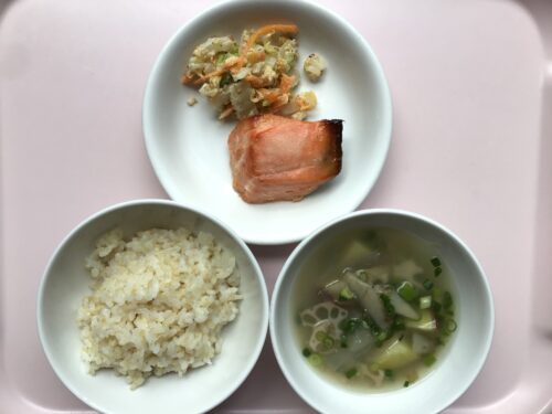 今日の給食