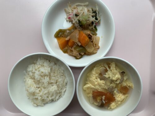 今日の給食