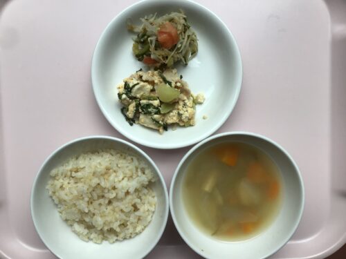 今日の給食