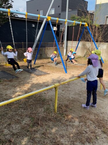 公園にいったよ！