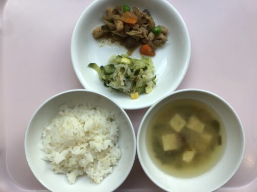 今日の給食