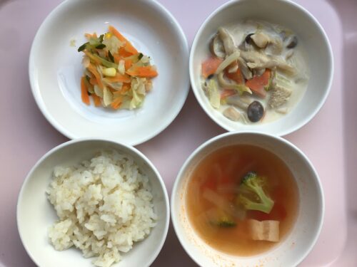 今日の給食