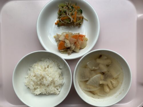 今日の給食