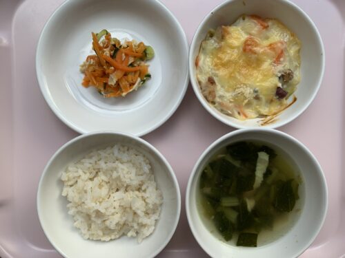 今日の給食