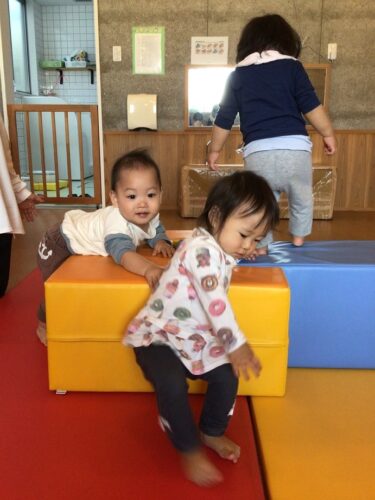 ソフトブロック遊び