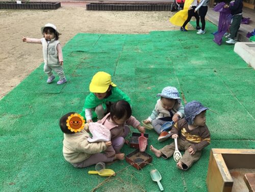 園庭あそび