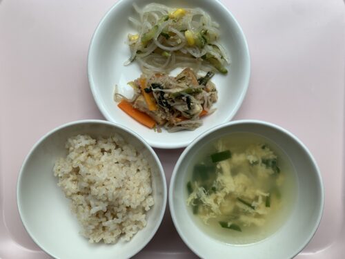 今日の給食