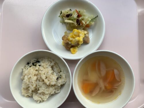 今日の給食