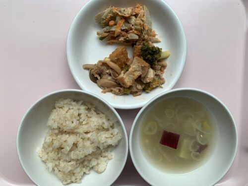 今日の給食