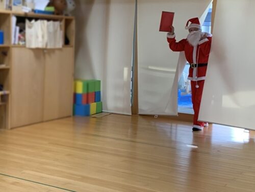 サンタさんがやってきた！