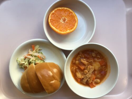今日の給食