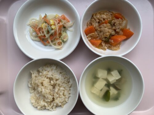 今日の給食