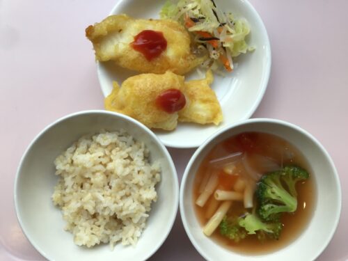 今日の給食