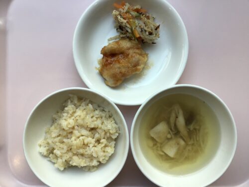今日の給食