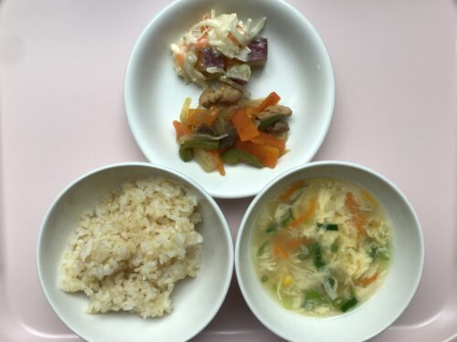 今日の給食