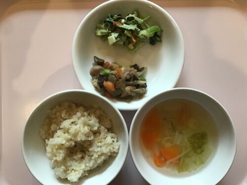 今日の給食