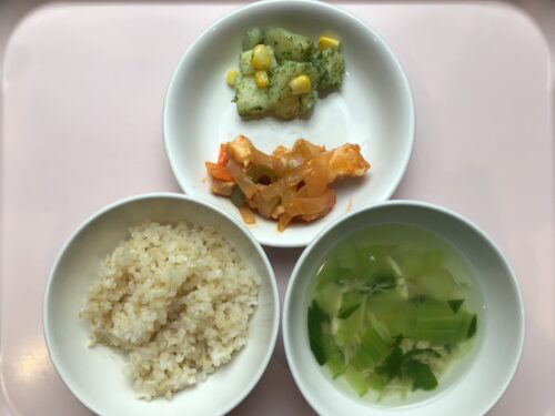 今日の給食